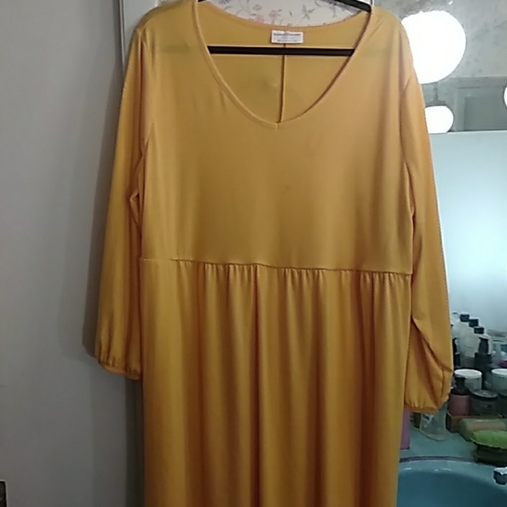 Bobbie Brooks marigold dress